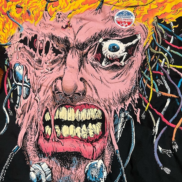 Liquid Blue Dark Fantasy Logan Overload Wolverine T Shirt - Picture 3 of 5